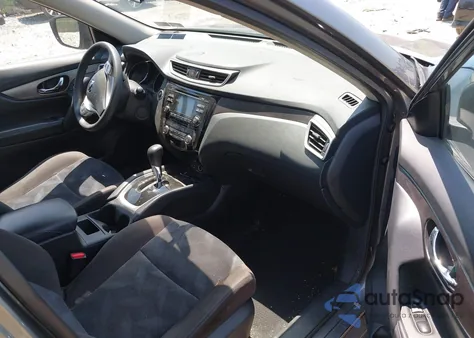 2015 Nissan Rogue Sv из США, поврежденный, VIN KNMAT2MV3FP519203